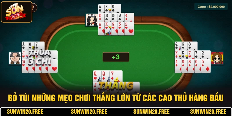 Bỏ túi những mẹo chơi thắng lớn từ các cao thủ hàng đầu