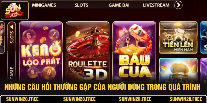 Những câu hỏi thường gặp của người dùng trong quá trình giao dịch