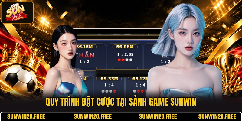 Quy trình đặt cược tại sảnh game SUNWIN
