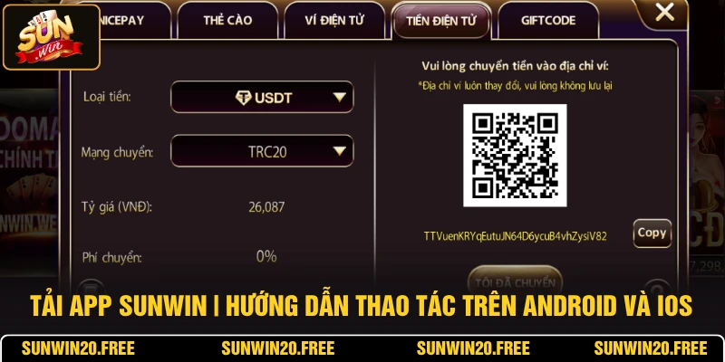 Tải App SUNWIN | Hướng Dẫn Thao Tác Trên Android Và iOS